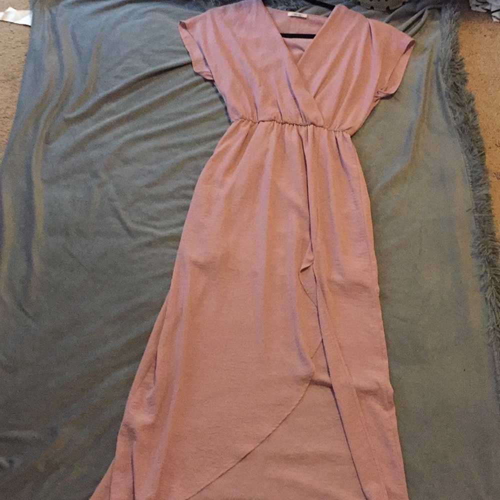 Mauve maxi dress